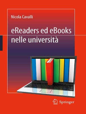 cover image of eReaders ed eBooks nelle università